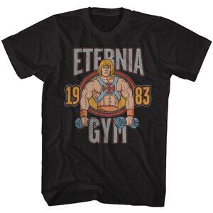 Masters Of The Universe He Man Eternia Gym 1983 Graphic T-Shirt Vintage 73